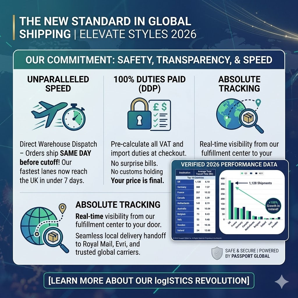 Why Elevate Styles is the #1 Safest Choice for UK & International Shipping