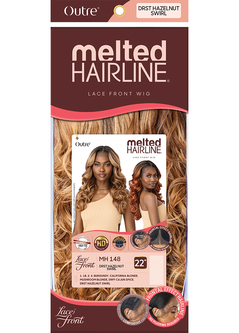 Outre Synthetic Melted Hairline HD Lace Front Wig MH148 QLMHMH148