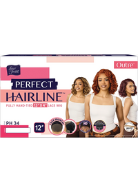 Thumbnail for Outre Perfect Hairline Fully Hand-Tied 360 Frontal 13x6 HD Lace Front Wig - PH 34