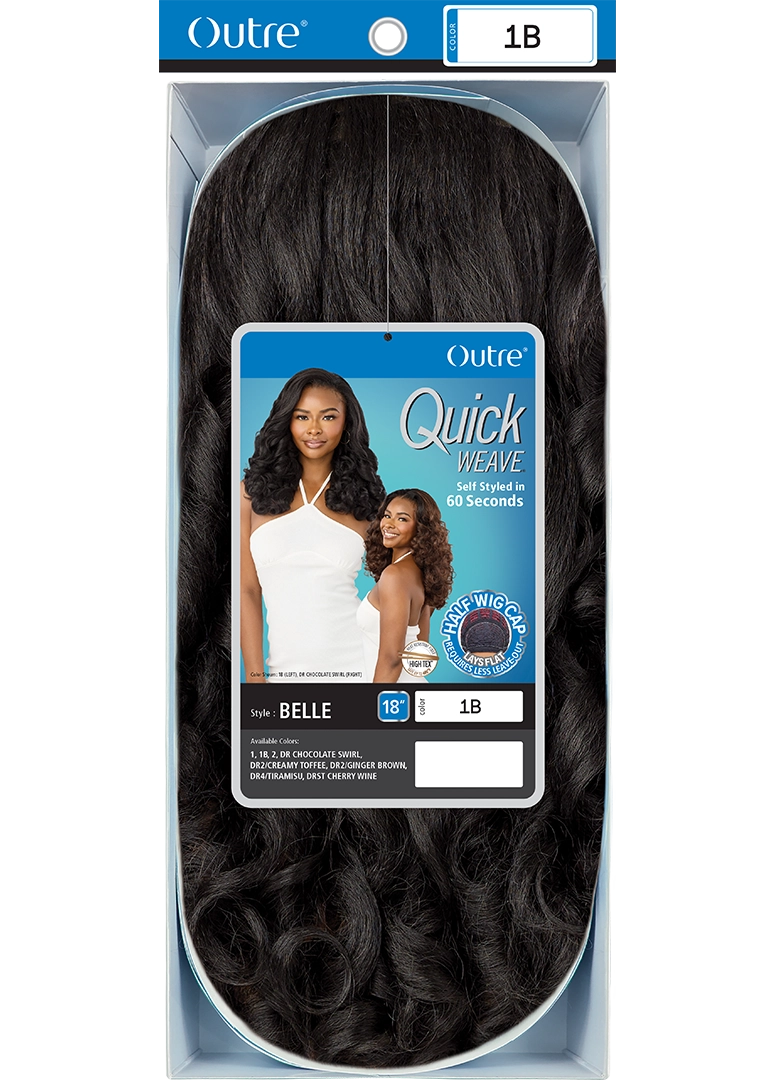 Outre Quick Weave Belle Synthetic Half Wig QSBLL