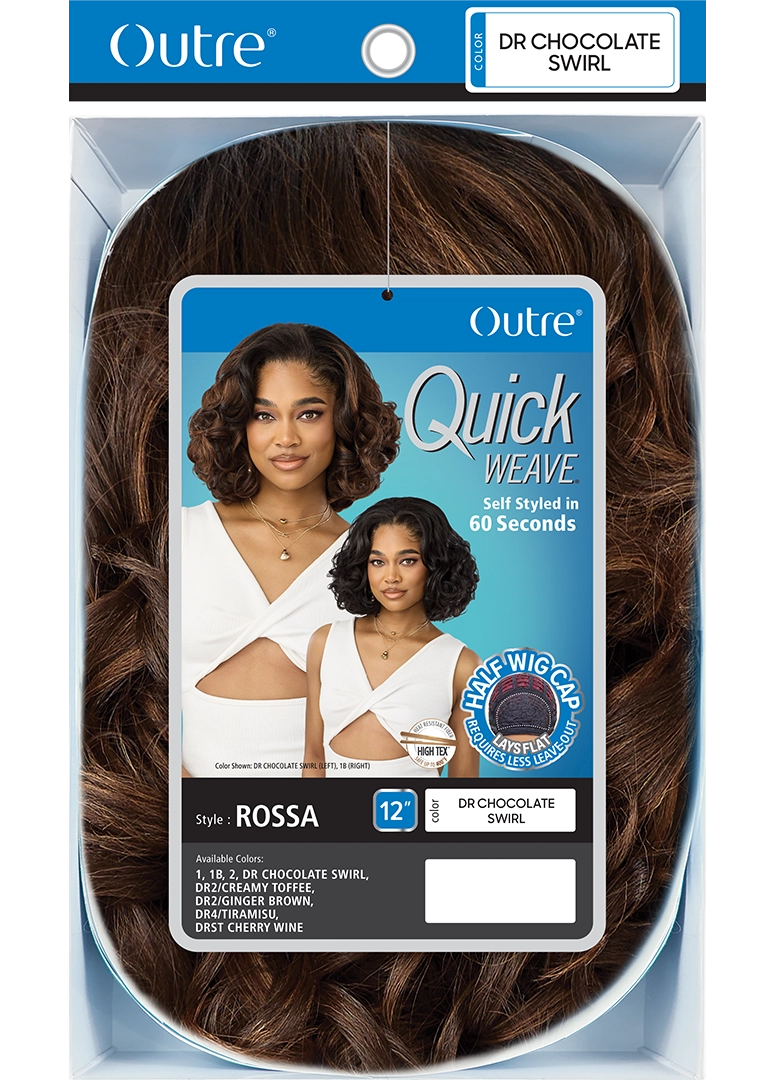Outre Quick Weave Synthetic Half Wig Rossa QSRSS