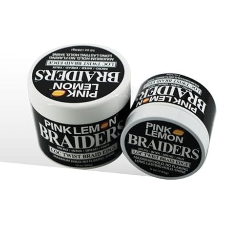 Pink Lemon Braiders Loc Twist Braid Edge – 5 oz - Elevate Styles