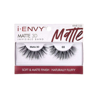 Thumbnail for i Envy Matte 3D Invisible Band Lashes KMEI03 - Elevate Styles