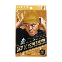 Thumbnail for Red by Kiss Power Wave Extreme Shine Silky Durag – Gold HD128 - Elevate Styles