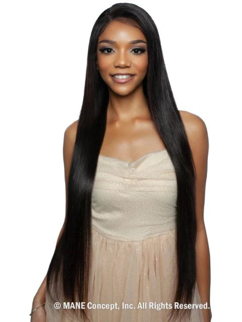 Mane Concept Trill 11A HD 13x4 Lace Front Wig Straight 30" TRE2117 - Elevate Styles