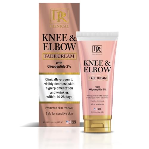 DR Clinical Knee & Elbow Fade Cream with Oligopeptide 2% – 4 oz - Elevate Styles