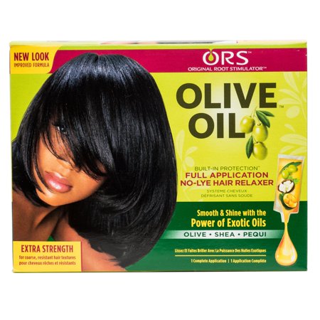 ORS Olive Oil No-Lye Hair Relaxer – Extra Strength, 1 Application - Elevate Styles