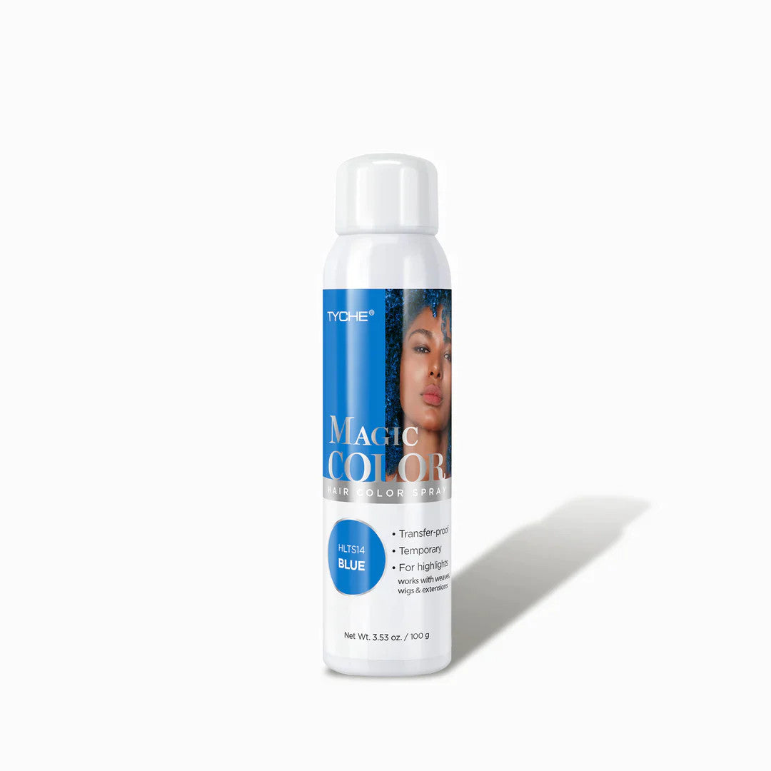 Tyche Magic Color Hair Color Spray Blue - Elevate Styles