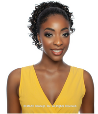 Thumbnail for Mane Concept Brown Sugar Wrap & Tie BSWNT14 Soft Curly Bounce WNT 10