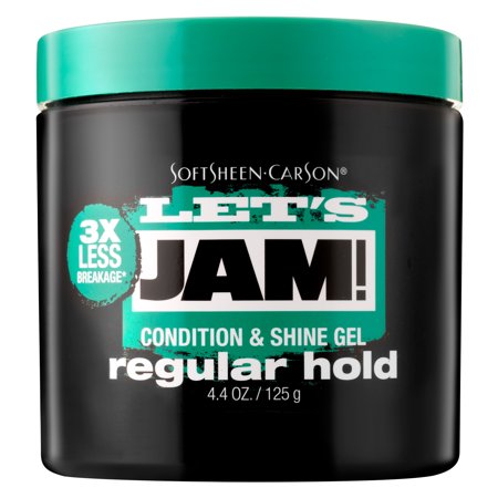 SoftSheen-Carson Let’s Jam! Condition & Shine Gel – Regular Hold, 4.4 oz - Elevate Styles