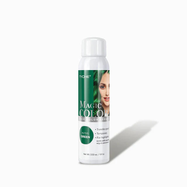 Tyche Magic Color Hair Color Spray – Altisis Green (3.53 oz) - Elevate Styles