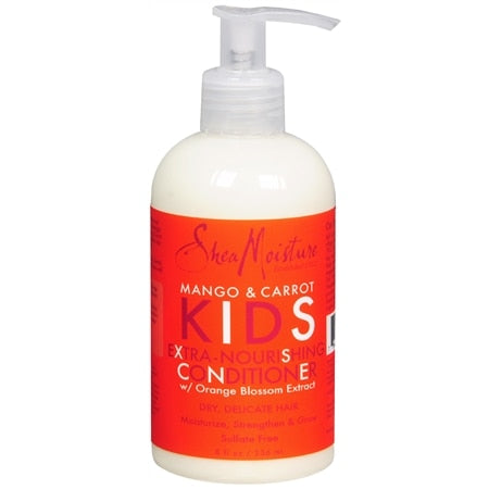 SheaMoisture Mango & Carrot Kids Extra-Nourishing Conditioner (8 oz / 236 mL) - Elevate Styles