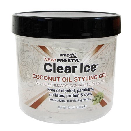 Ampro Pro Styl Clear Ice Coconut Oil Styling Gel – 32 oz - Elevate Styles