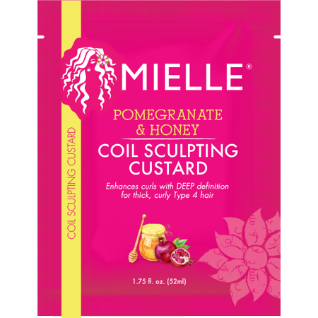 Mielle Pomegranate & Honey Coil Sculpting Custard – 1.75 fl oz (52 mL) - Elevate Styles