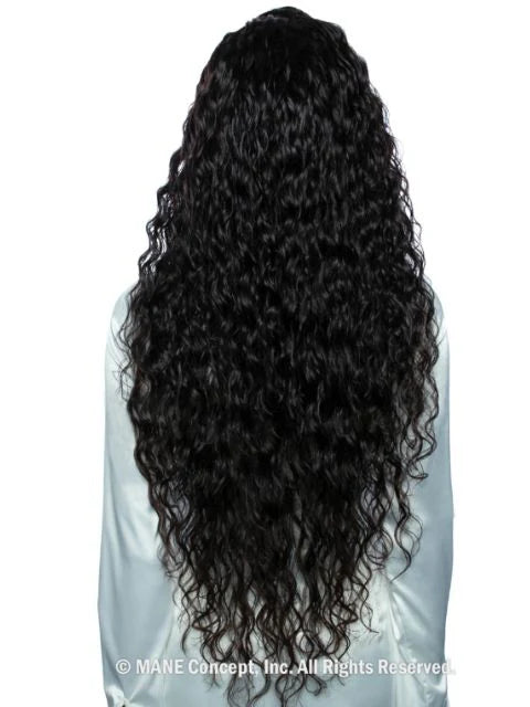 Mane Concept Trill 11A HD 13x4 Lace Front Wig Deep Wave 30" TRE2118 - Elevate Styles