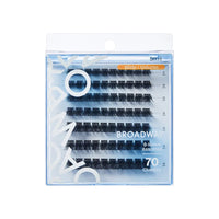 Thumbnail for Broadway Wide Volume Lashes – DIY Customizable Extensions (70–140 pcs) – DIY15 - Elevate Styles