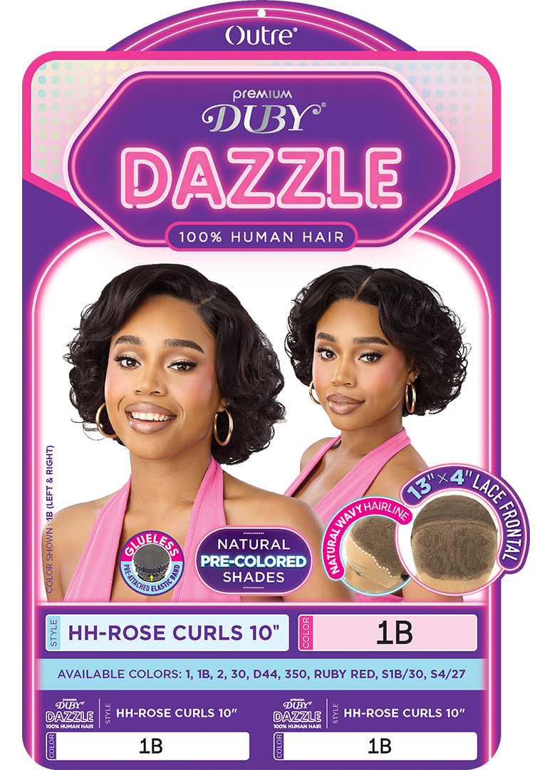 Outre Duby Dazzle HH-Rose Curls 10 6