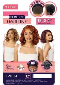 Thumbnail for Outre Perfect Hairline Fully Hand-Tied 360 Frontal 13x6 HD Lace Front Wig - PH 34