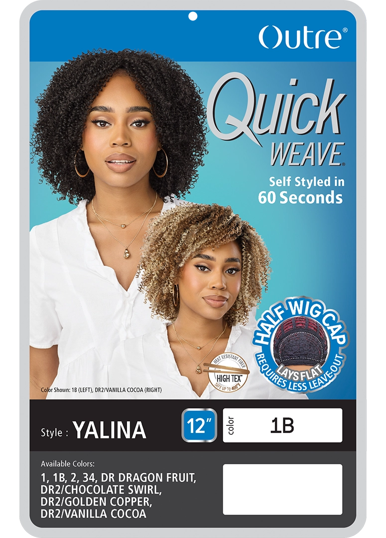 Outre Quick Weave Synthetic Half Wig Yalina QSYAL