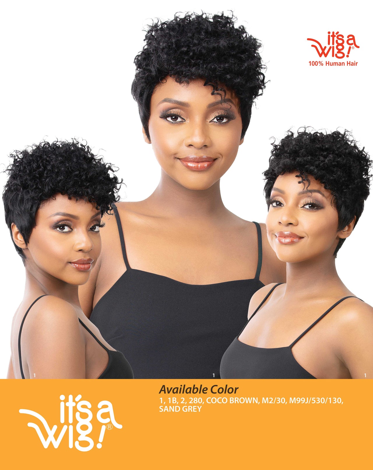 Its A Wig 100% Human Hair Wig HH Yanni - Elevate Styles