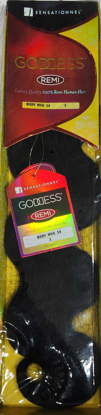 Thumbnail for Sensationnel Goddess Remi Human Hair Body Weave 14