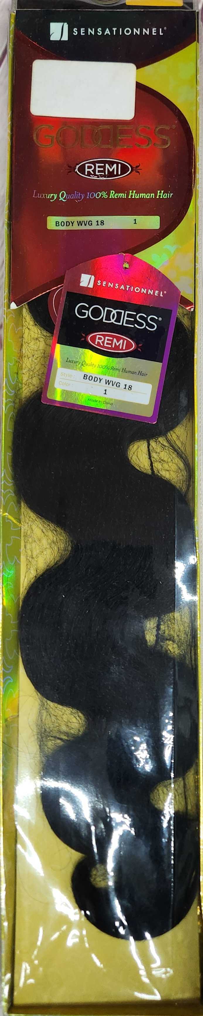 Sensationnel Goddess Remi Human Hair Body Weave 18" - Elevate Styles