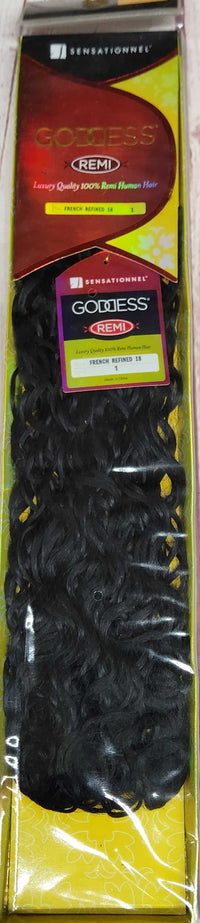 Thumbnail for Sensationnel Goddess Remi Human Hair French Defined 18