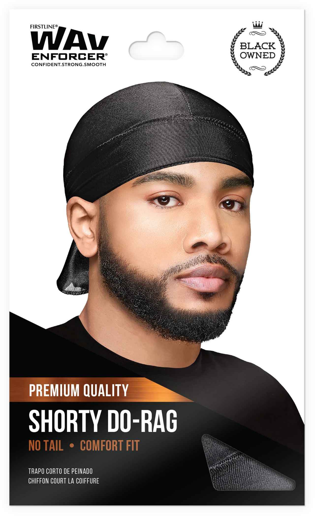 Firstline WavEnforcer Shorty Do-Rag 102 - Elevate Styles
