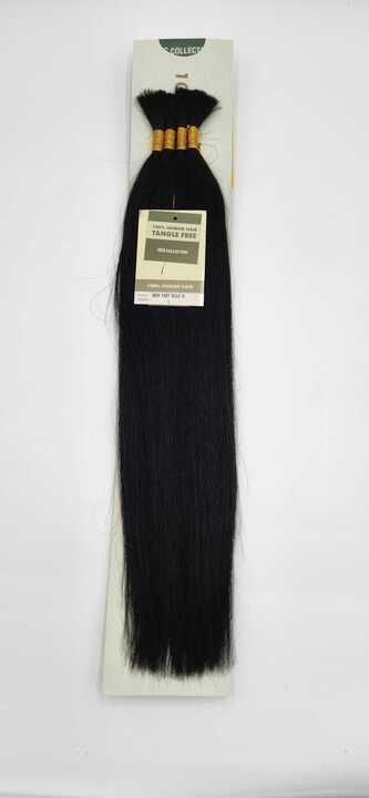 Isis Classic 100% Human Hair Yaki Perm Texture Bulk Braiding Hair 18" - Elevate Styles