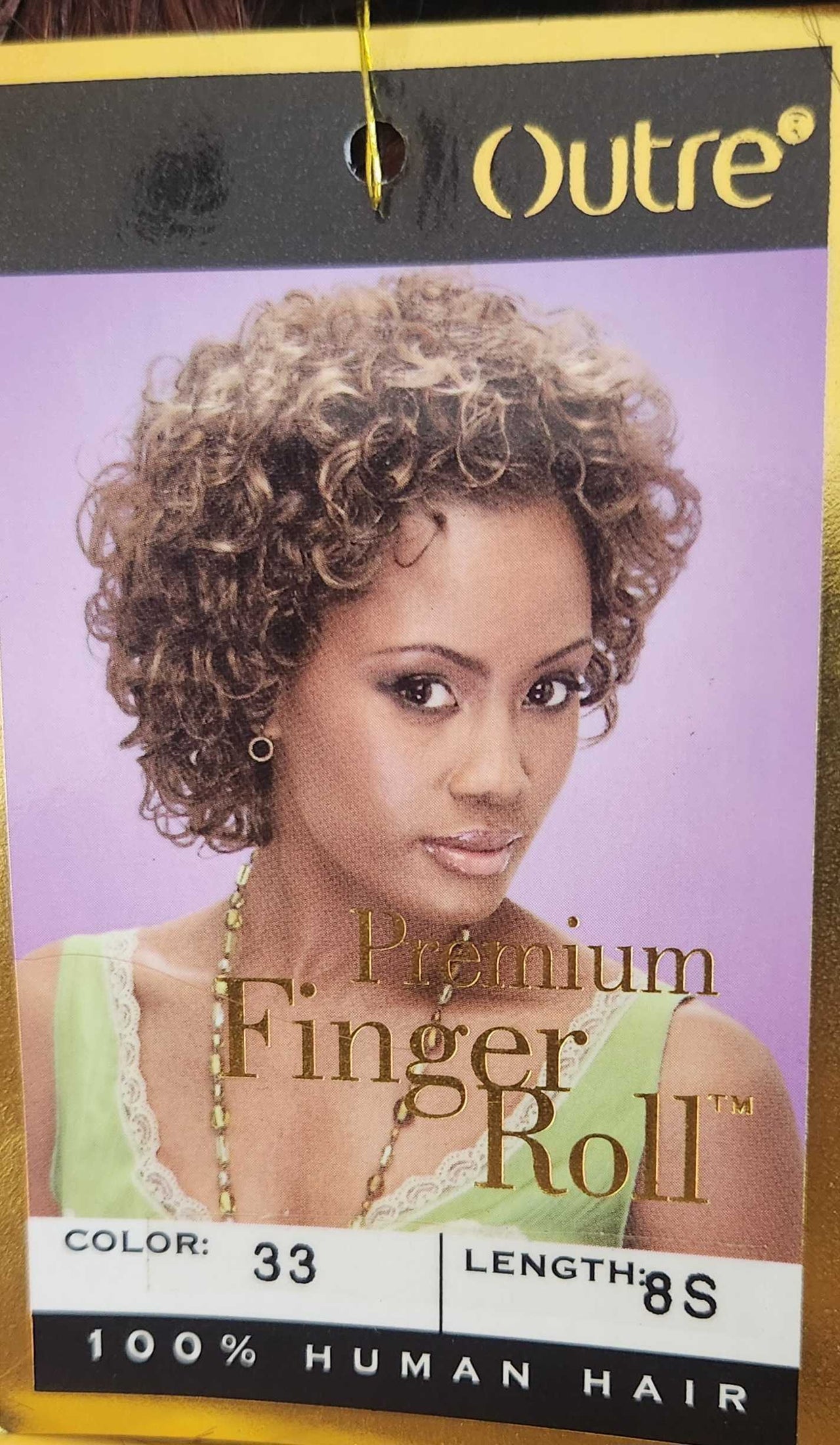 Outre Premium Human Hair Finger Roll 8S" - Elevate Styles