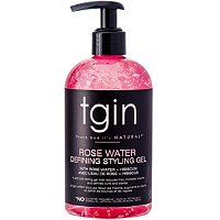 Thumbnail for TGIN Rose Water Defining Styling Gel – Lightweight Hold & Frizz Control - Elevate Styles