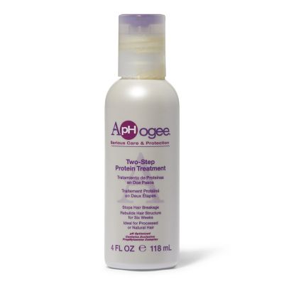 ApHogee Two-Step Protein Treatment – Strengthen & Repair Damaged Hair, 4 fl oz - Elevate Styles