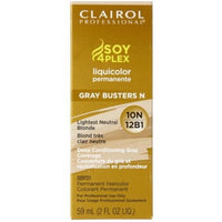 Thumbnail for Clairol Professional Soy 4Plex Liquicolor Permanente Gray Busters – 10N Lightest Neutral Blonde – 2 oz - Elevate Styles