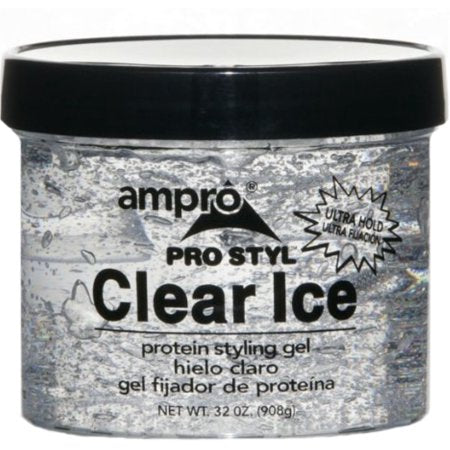 Ampro Pro Styl Clear Ice Protein Styling Gel – 32 oz - Elevate Styles