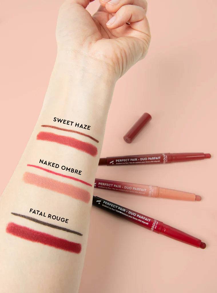 Absolute New York Perfect Pair Lip Duo Lip Stick - Elevate Styles