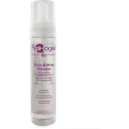 ApHogee Style & Wrap Mousse - 8.5 oz - Elevate Styles