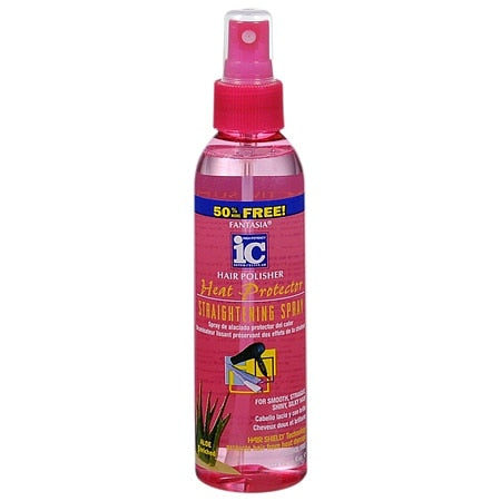 Fantasia IC Hair Polisher Heat Protector Straightening Spray 6oz - Elevate Styles
