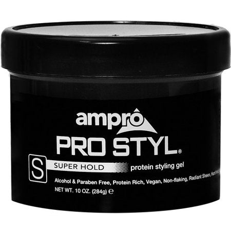 Ampro Pro Styl Super Hold Protein Styling Gel - 10 oz - Elevate Styles