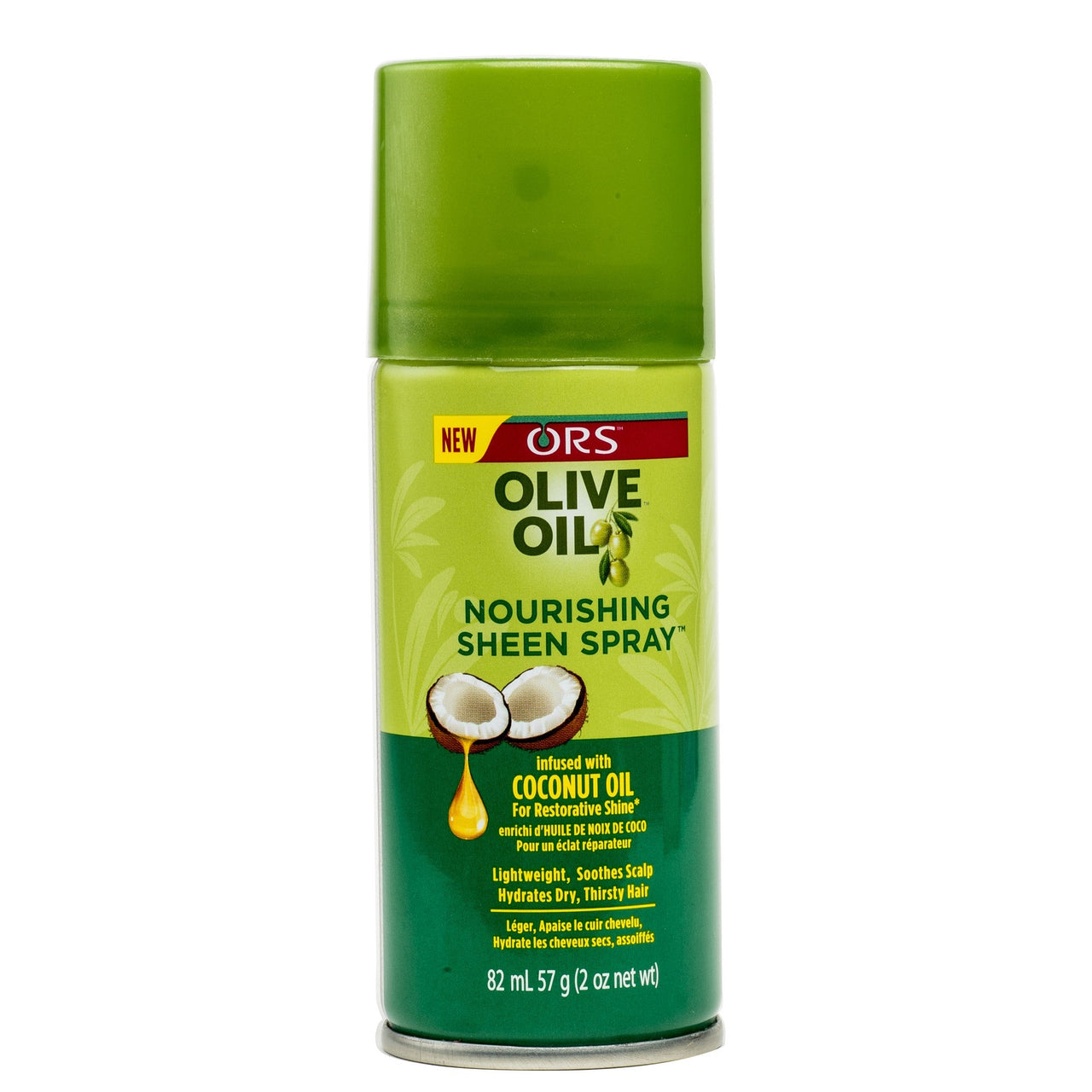 ORS Olive Oil Nourishing Sheen Spray with Coconut Oil – 2 oz - Elevate Styles