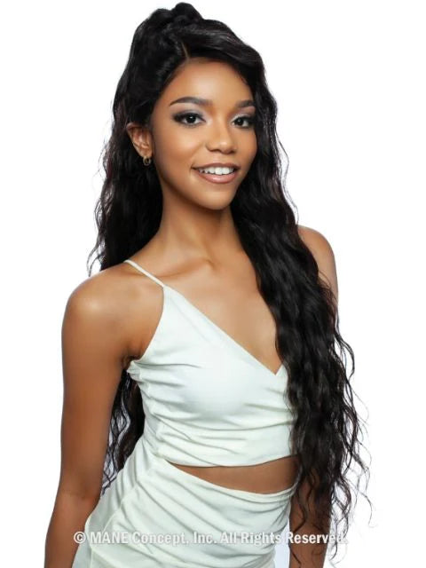 Mane Concept Trill 11A HD 13x4 Lace Front Wig Loose Deep 30" TRE2119 - Elevate Styles