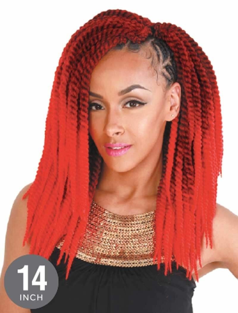Zury Senegalese Twist Crochet Big Braid 14"