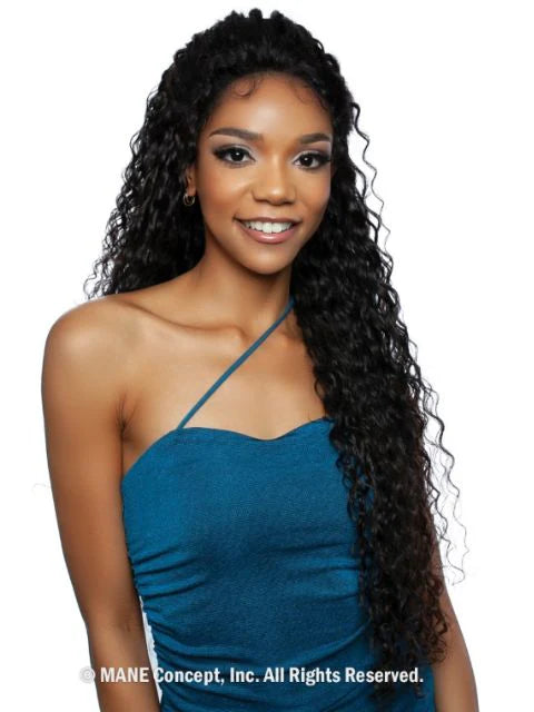 Mane Concept Trill 11A HD 13x4 Lace Front Wig Water Wave 30" TRE2120 - Elevate Styles
