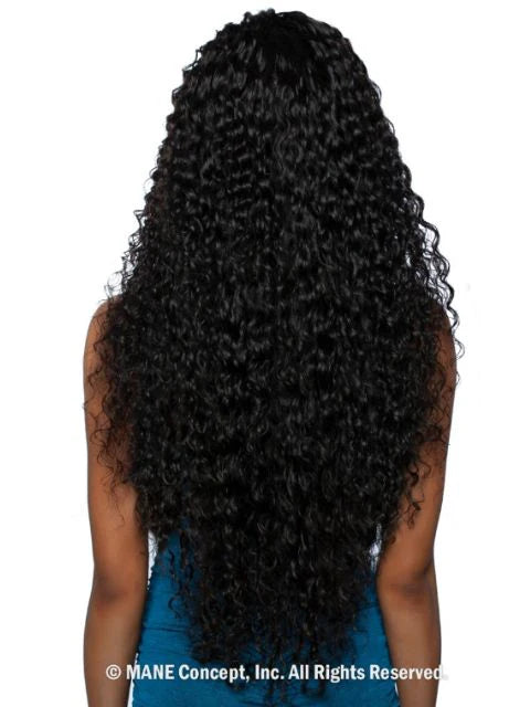 Mane Concept Trill 11A HD 13x4 Lace Front Wig Water Wave 30" TRE2120 - Elevate Styles