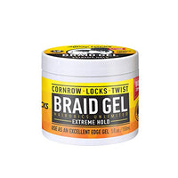 Thumbnail for Hairobics Unlimited Braid Gel – Extreme Hold for Cornrows, Locks & Twists, 5 fl oz - Elevate Styles