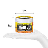 Thumbnail for Hairobics Unlimited Braid Gel – Extreme Hold for Cornrows, Locks & Twists, 5 fl oz - Elevate Styles