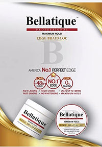 Thumbnail for Bellatique Professional Edge Braid & Loc Gel - Maximum Hold 4 Oz - Elevate Styles