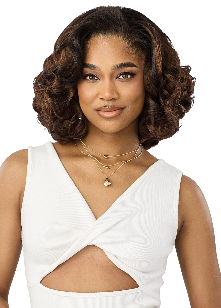 Outre Quick Weave Synthetic Half Wig Rossa QSRSS