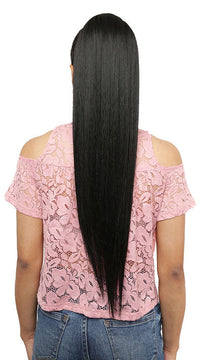 Thumbnail for Amy Aviance Rose Mallow Drawstring Ponytail Kay