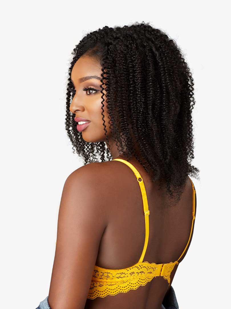 Sensationnel Curls Kinks & Co 100% Human Hair 9PC Textured Clip-ins 3C Clique - Elevate Styles
