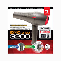Thumbnail for Tyche Ionic Turbo 3200 Professional Hair Dryer – TD-7 - Elevate Styles